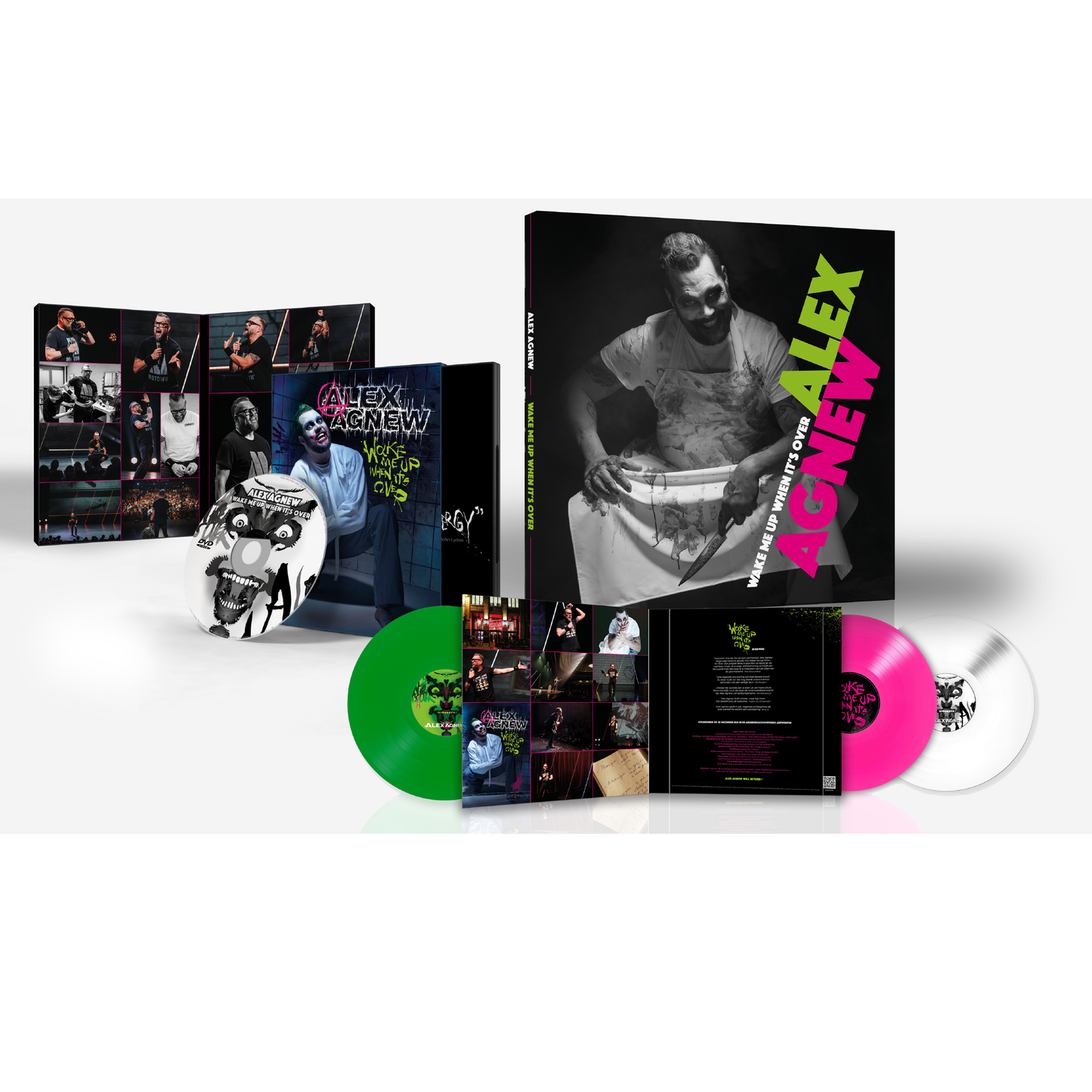 Alex Agnew: BUNDLE - WAKE ME UP WHEN IT'S OVER: DVD + LP