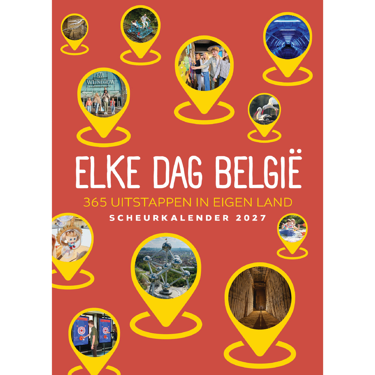 Scheurkalender 2027 'ELKE DAG BELGIË'
