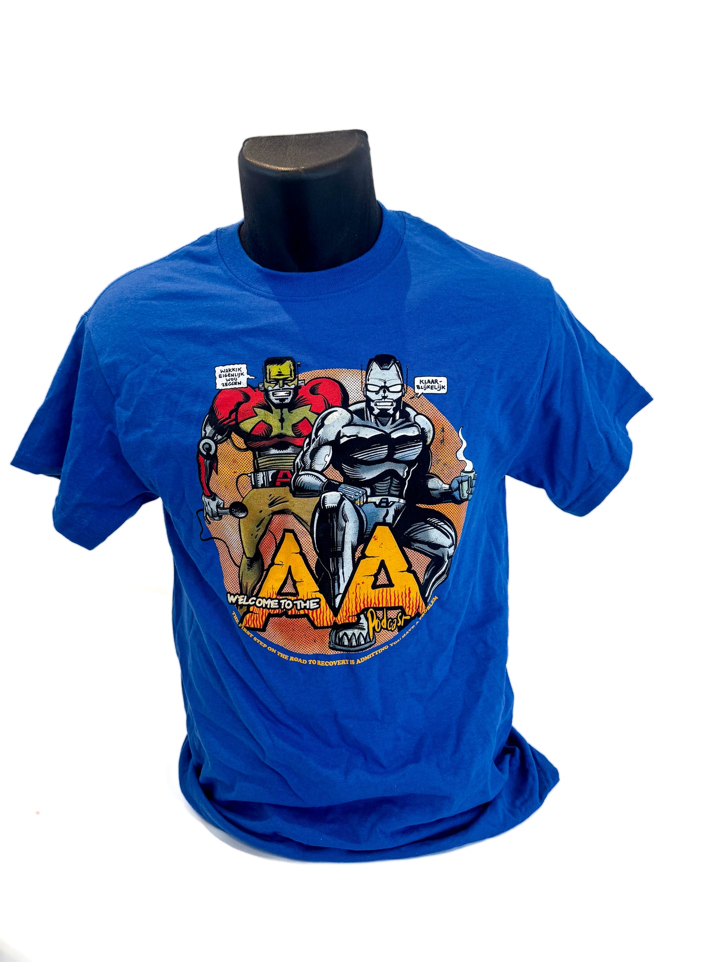 Alex Agnew: t-shirt (Welcome to the AA) - Blue