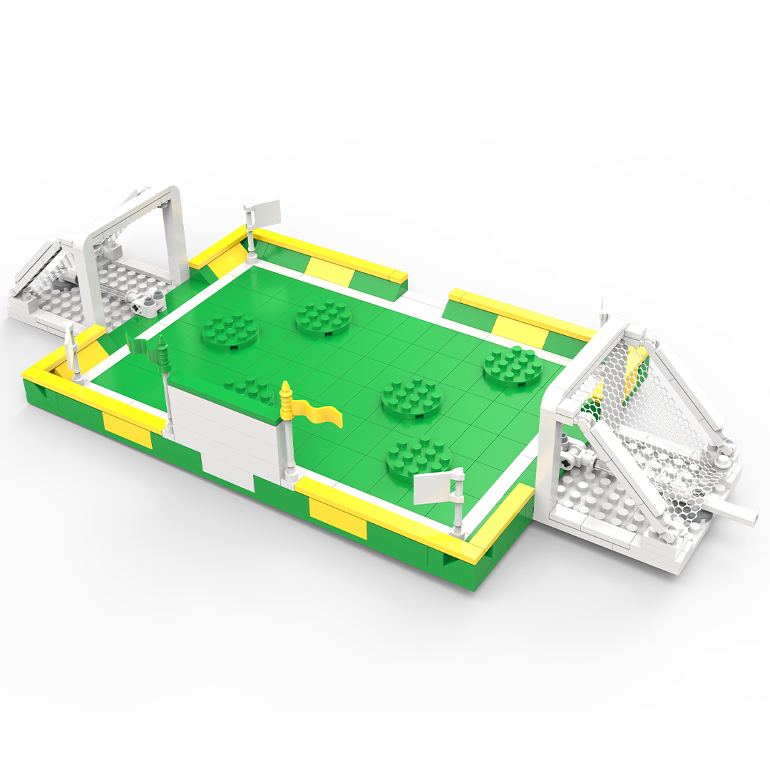 Speelbouwset FC De Kampioenen - 'Het Veld'