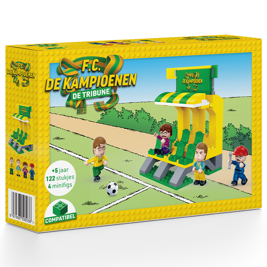 FC De Kampioenen play building set - 'The Tribune'
