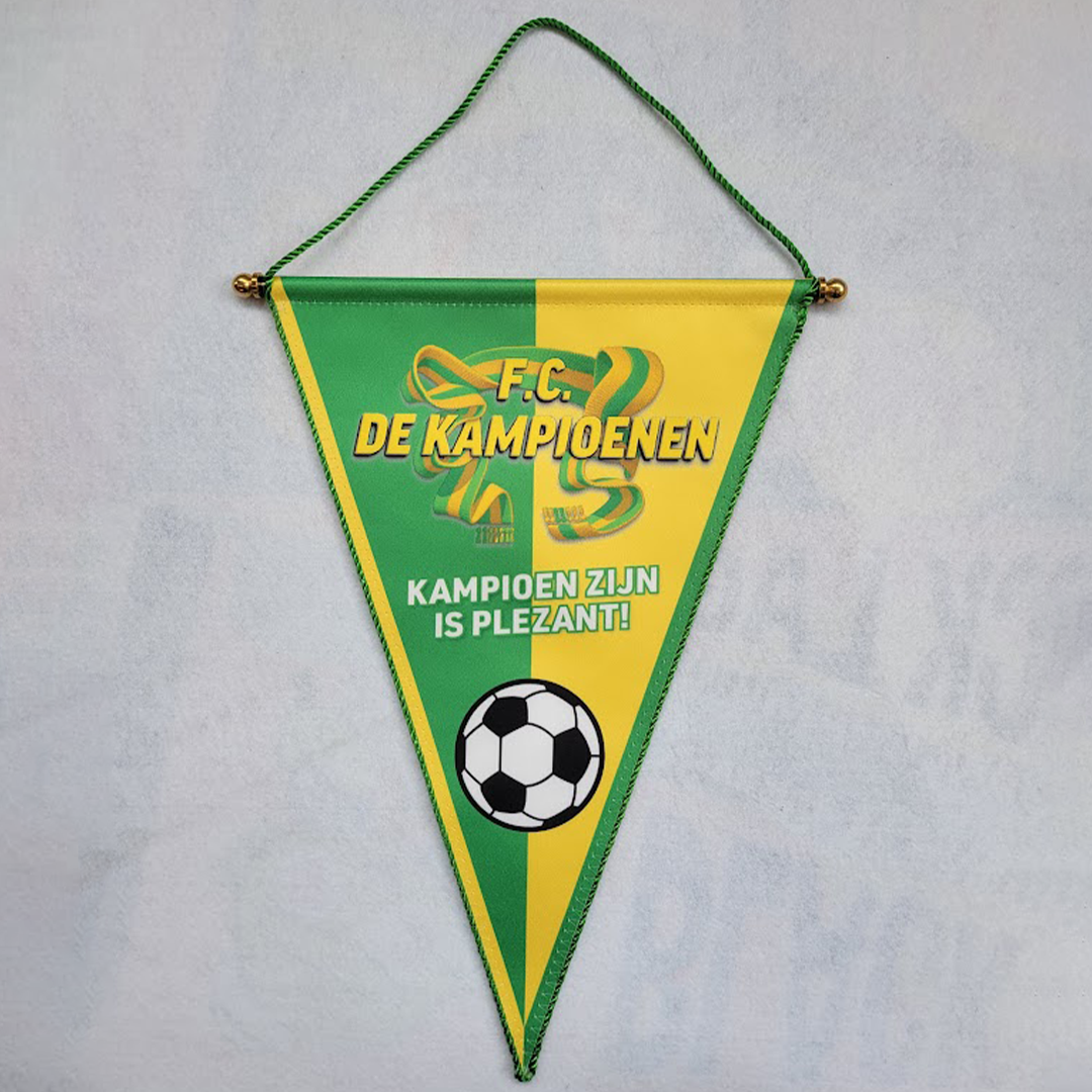 Official FC De Kampioenen pennant