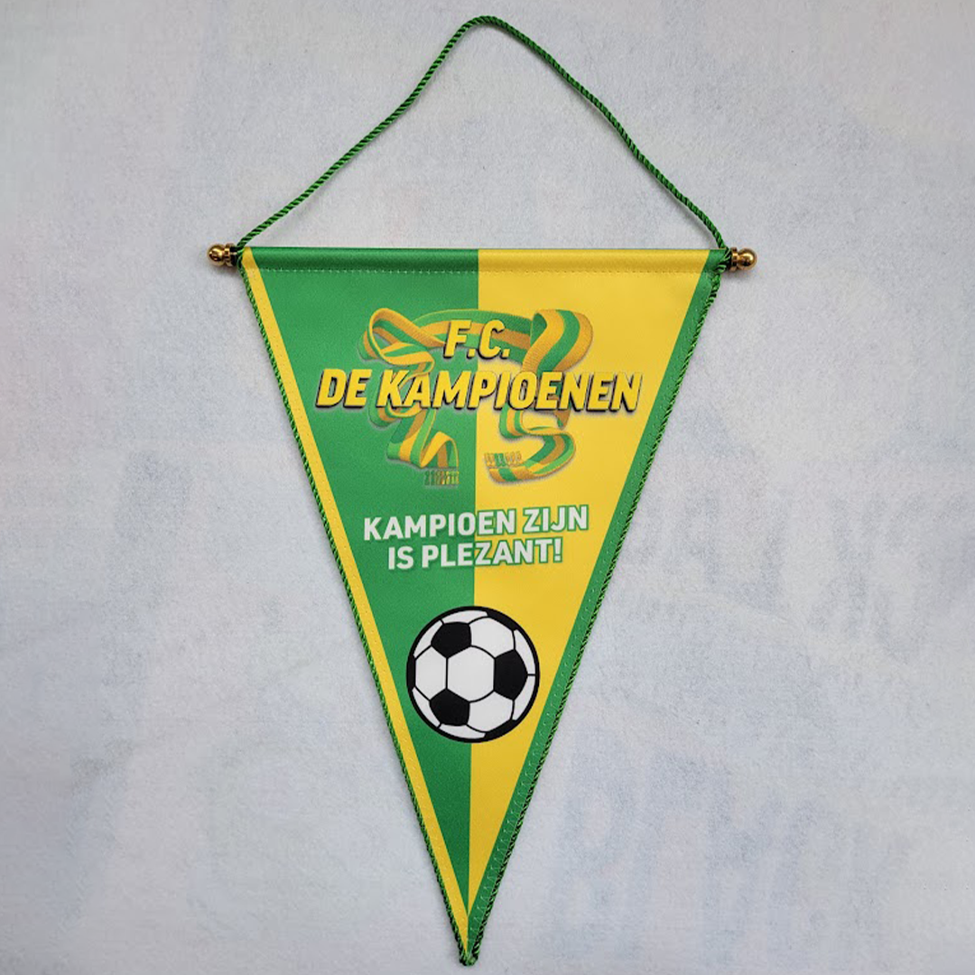 Officiële FC De Kampioenen wimpel