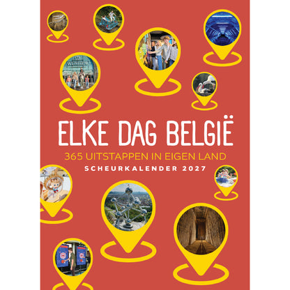 Scheurkalender 2027 'ELKE DAG BELGIË'